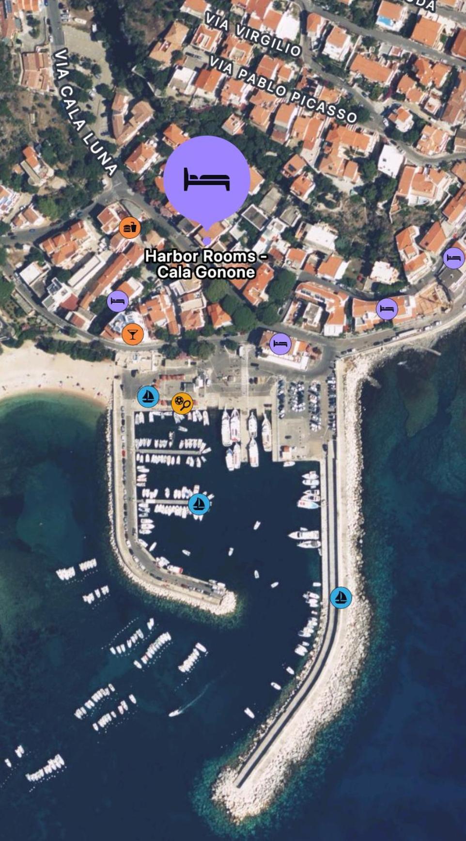 Harbor Rooms - Кала-Гононе Экстерьер фото
